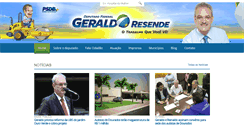 Desktop Screenshot of geraldoresende.com.br